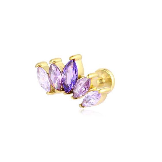 Stechend Brand Dame Princess in Stahl Cristallo 14ER058DP - 14ER058DP